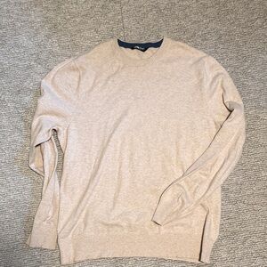 The North Face Men's Light Beige Crewneck Sweater